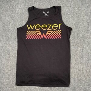 Weezer Tank Top T Shirt Parody Women's Size Medium‎ 90s Band Tee